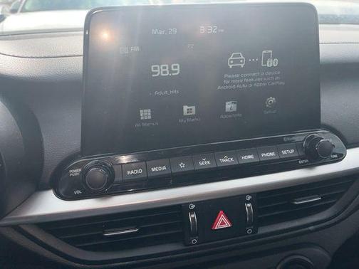 Aurora Black 2021 Kia Forte LXS