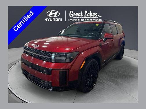 Ultimate Red 2024 Hyundai SANTA FE Calligraphy