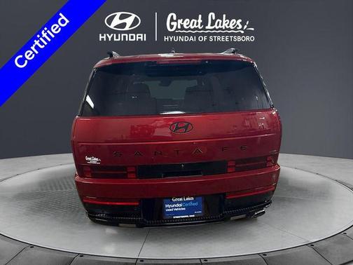 Ultimate Red 2024 Hyundai SANTA FE Calligraphy
