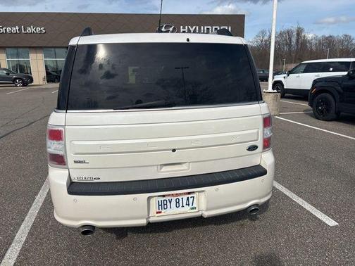 WHITE PLATINUM MET TRI-COAT 2016 Ford Flex SEL