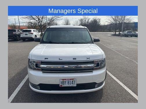 WHITE PLATINUM MET TRI-COAT 2016 Ford Flex SEL
