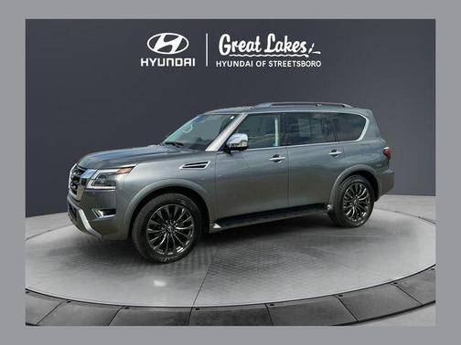 Gun Metallic 2024 Nissan Armada Platinum 4WD