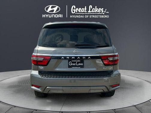 Gun Metallic 2024 Nissan Armada Platinum 4WD