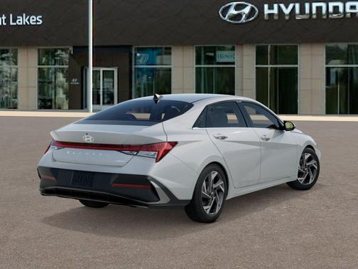 Serenity White 2026 Hyundai ELANTRA Limited