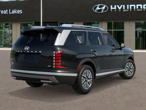 Abyss Black Pearl 2026 Hyundai Palisade Hybrid SEL Premium 8P