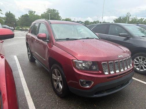 Deep Cherry Red Crystal 2016 Jeep Compass Latitude