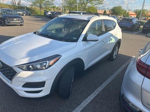 Cream White 2020 Hyundai TUCSON Value