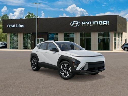 Atlas White 2026 Hyundai KONA SEL Premium