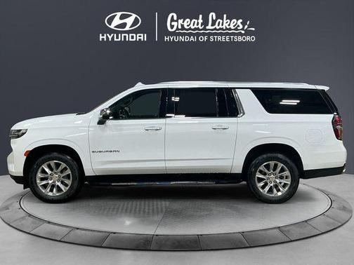 Summit White 2023 Chevrolet Suburban Premier
