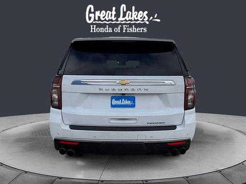 Summit White 2023 Chevrolet Suburban Premier