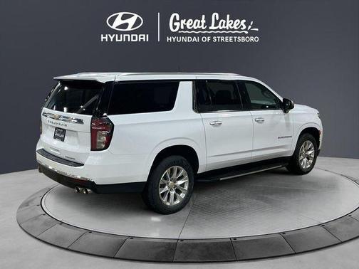 Summit White 2023 Chevrolet Suburban Premier