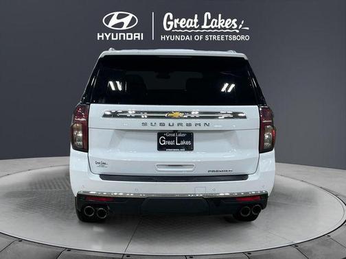 Summit White 2023 Chevrolet Suburban Premier