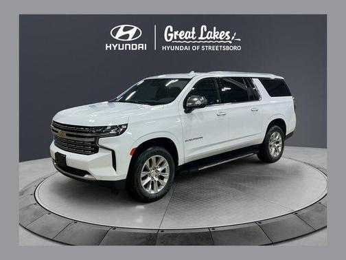 Summit White 2023 Chevrolet Suburban Premier