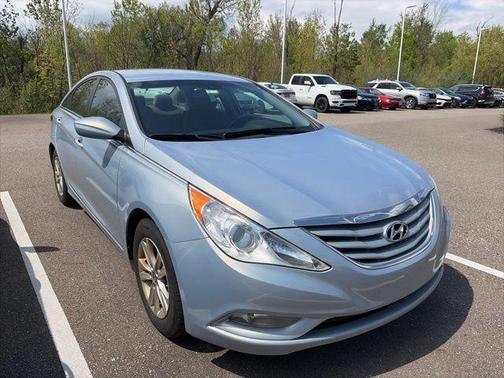 Iridescent Silver Blue Pearl Mica 2013 Hyundai SONATA GLS