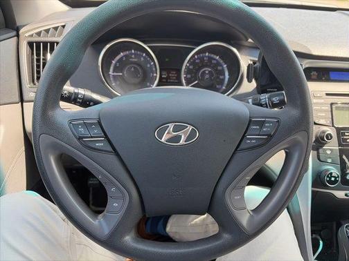Iridescent Silver Blue Pearl Mica 2013 Hyundai SONATA GLS
