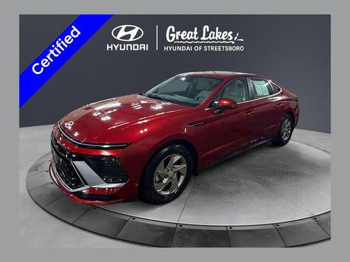 Ultimate red 2025 Hyundai SONATA SE