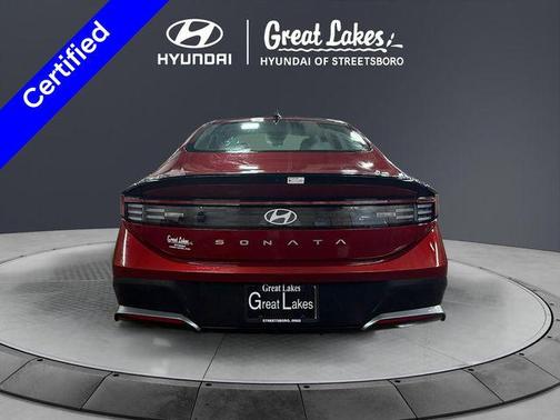 Ultimate red 2025 Hyundai SONATA SE