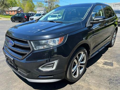 Shadow Black 2018 Ford Edge Sport
