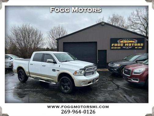 Bright White Clearcoat 2015 RAM 1500 Longhorn