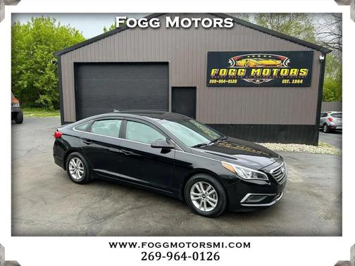 Black 2016 Hyundai SONATA SE