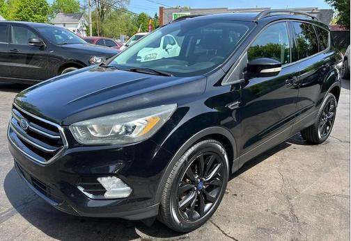 Shadow Black 2017 Ford Escape Titanium