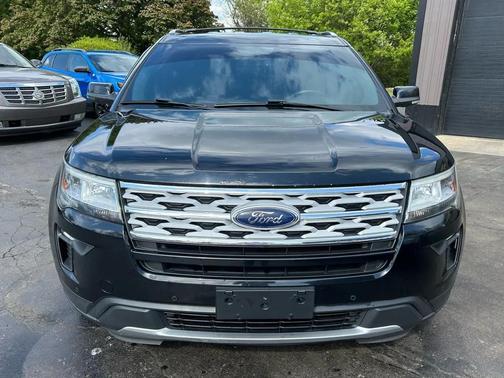 Shadow Black 2018 Ford Explorer XLT