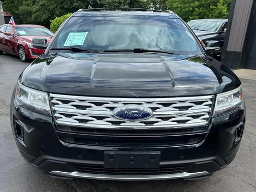 Shadow Black 2018 Ford Explorer XLT