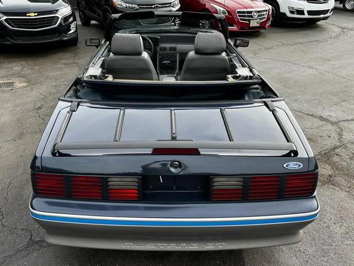 Dark Blue 1989 Ford Mustang GT