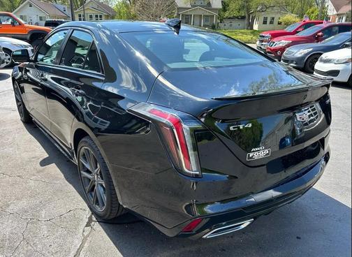 Black 2025 Cadillac CT4 Sport