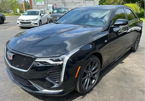 Black 2025 Cadillac CT4 Sport