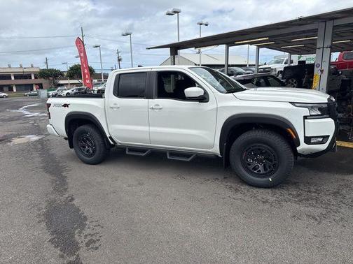 Glacier White 2026 Nissan Frontier PRO-4X