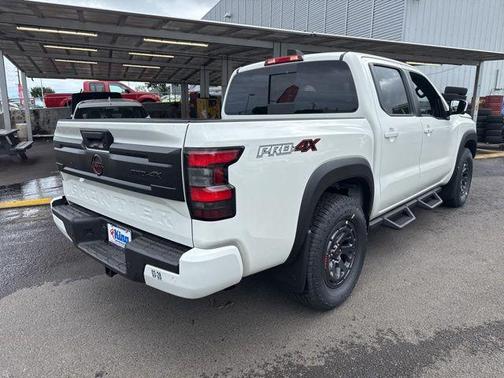 Glacier White 2026 Nissan Frontier PRO-4X