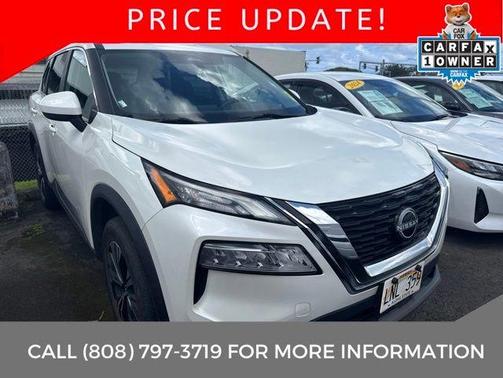 White 2023 Nissan Rogue SV