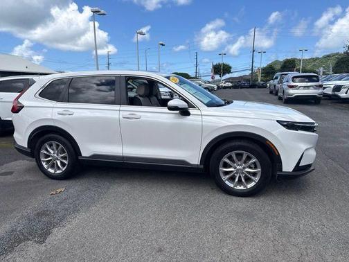 Platinum White 2025 Honda CR-V EX