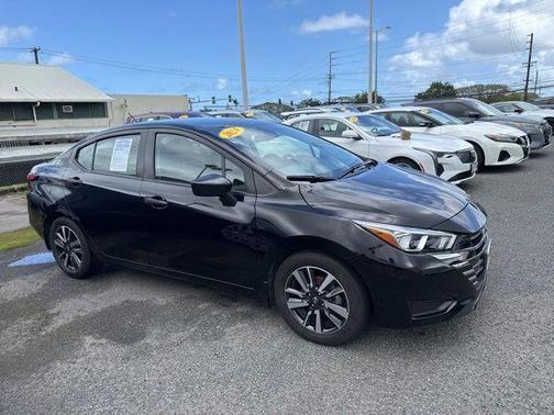 Black 2024 Nissan Versa S