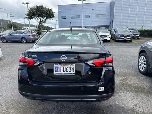 Black 2024 Nissan Versa S
