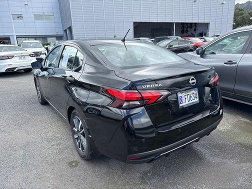 Black 2024 Nissan Versa S