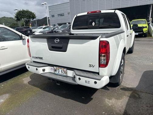 Glacier White 2020 Nissan Frontier SV