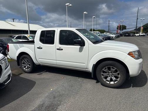 Glacier White 2020 Nissan Frontier SV