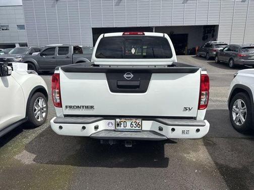 Glacier White 2020 Nissan Frontier SV
