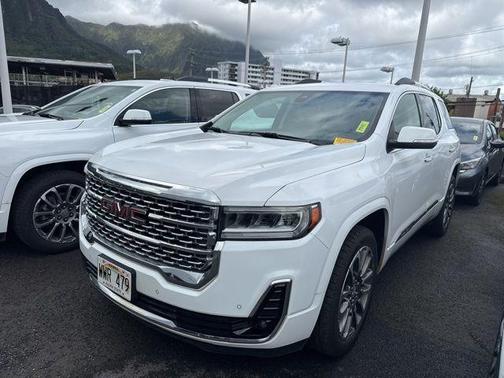 Summit White 2023 GMC Acadia Denali