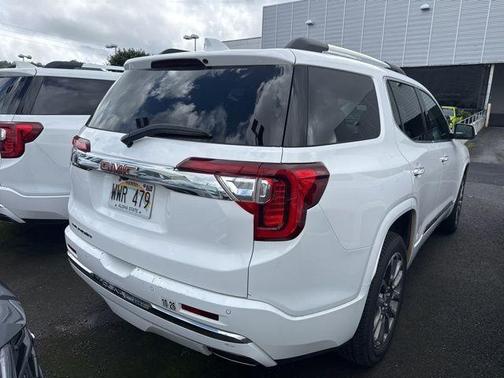 Summit White 2023 GMC Acadia Denali