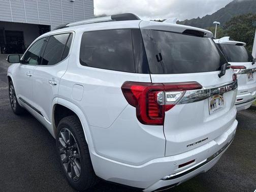 Summit White 2023 GMC Acadia Denali