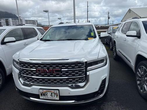 Summit White 2023 GMC Acadia Denali