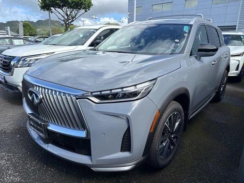 Harbor Gray 2026 INFINITI QX60 Luxe