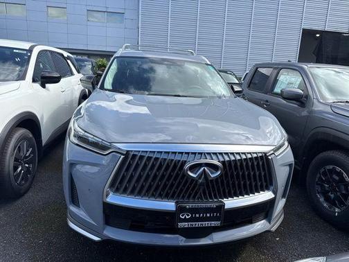 Harbor Gray 2026 INFINITI QX60 Luxe