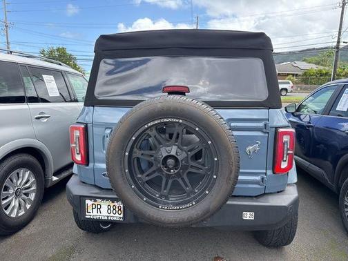 Azure Gray Metallic 2023 Ford Bronco