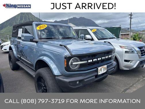 Azure Gray Metallic 2023 Ford Bronco