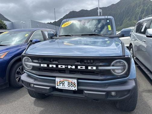 Azure Gray Metallic 2023 Ford Bronco