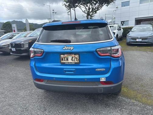 Laser Blue 2020 Jeep Compass Latitude